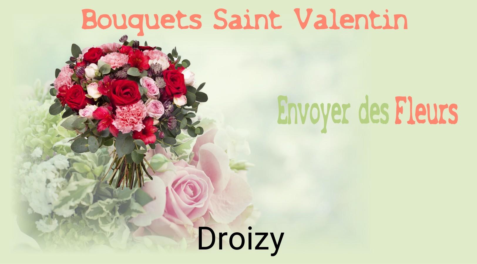 Roses de Saint-Valentin livrées à Droizy
